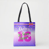 Tote Bag Festive So Sweet to be Seize Anniversaire (Devant)
