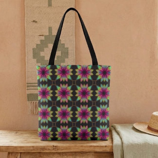 Tote Bag Fête Bohème Kaléidoscope
