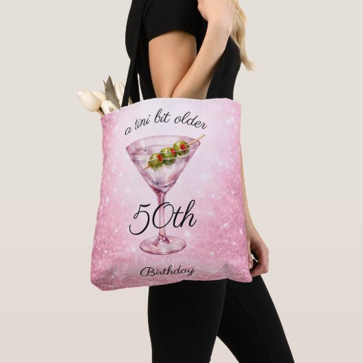 Tote Bag Fête d'anniversaire des femmes un peu plus âgées  (De près)