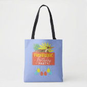 Tote Bag Fête d'anniversaire préhistorique Ptérodactyle (Devant)