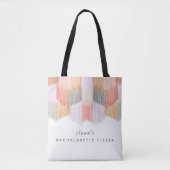Tote Bag Fête de Bachelorette Moderne Frange Fiesta (Devant)