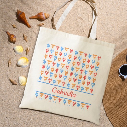 Tote Bag Fête de Bachelorette Personnalisée à la Plage ou à