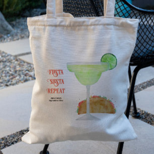 Tote Bag Fête de Bachelorette Taco & Margarita Tequila