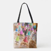 Tote Bag Fête de chats (Dos)