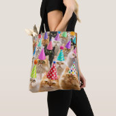 Tote Bag Fête de chats (De près)
