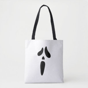 Tote Bag Fête de fantôme d'Halloween Visage effrayant Vacan