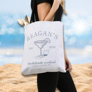 Tote Bag Fête de Filles de Bachelorette en Bord de Mer Week