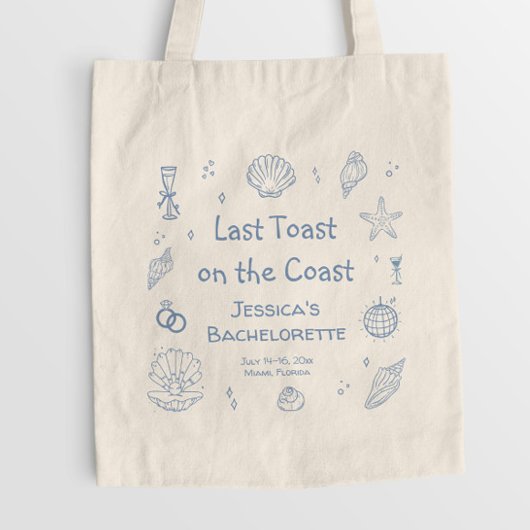 Tote Bag Fête de Filles sur la Plage Côtière