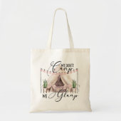 Tote Bag Fête de glamping (Devant)