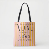 Tote Bag Fête de jeune fille à Veuve avant les Vœux (Devant)