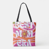 Tote Bag Fête de la mère rétro (Dos)