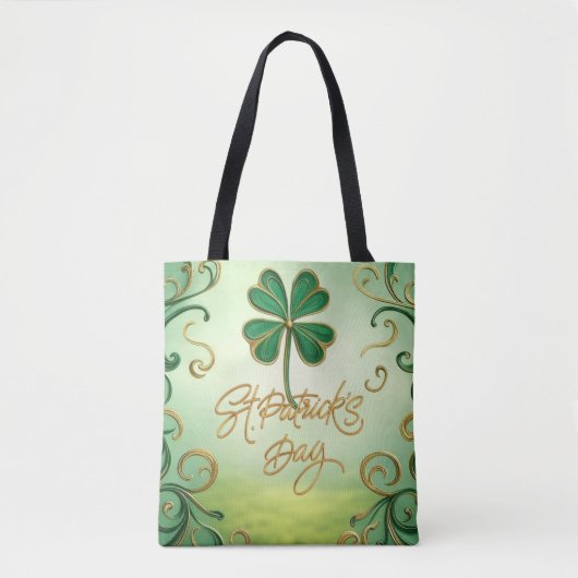 Tote Bag Fête de la Saint Patrick (Devant)