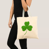 Tote Bag Fête de la Saint-Patrick shamrock (Devant (produit))