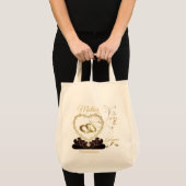 Tote Bag Fête de mariage nuptiale en famille et amis (Devant (produit))
