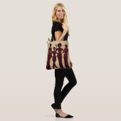 Tote Bag Fête de mode chic et clinquant (Sur le modèle)