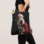 Tote Bag Fête de Noël du berger de Belgique (De près)
