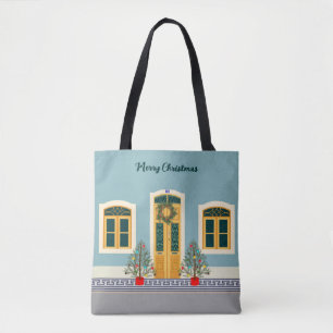 Tote Bag Fête de Noël Portugais Maison