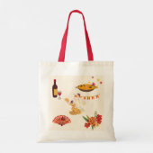 Tote Bag Fête de style espagnol (Dos)