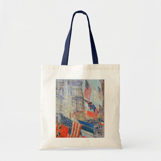 Tote Bag Fête des Alliés, mai 1917 par Childe Hassam, Art V (Devant)