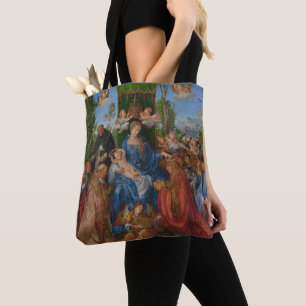 Tote Bag Fête des Garlands Roses, 1506 (huile sur bois)