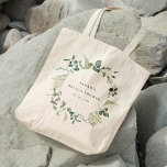 Tote Bag Fête des mariées d'aquarelle de l'Eucalyptus botan<br><div class="desc">Elégant Botanical Eucalyptus Watercolor Collection.- c'est un élégant script watercolor Illustration de pastel subtil eucalyptus parfait pour votre printemps d'été, mariage botanique & fêtes. Il est très facile de customiser, avec vos données personnelles. Si vous avez besoin d'un autre produit correspondant ou de la personnalisation, veuillez envoyer un message via...</div>