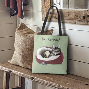 Tote Bag Fête des mères de chat