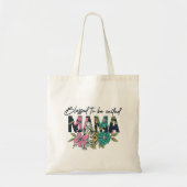 Tote Bag Fête des mères de maman Fleur sauvage Floral (Devant)