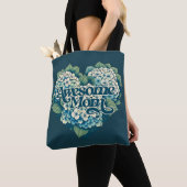Tote Bag Fête des mères de maman Hydrangeas (De près)