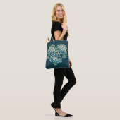 Tote Bag Fête des mères de maman Hydrangeas (Sur le modèle)