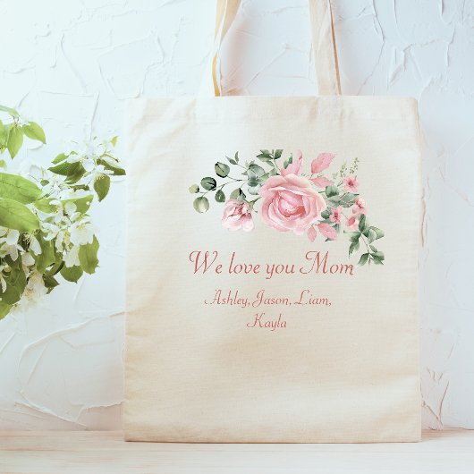 Tote Bag Fête des mères Floral