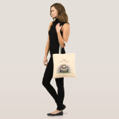 Tote Bag Fête des mères joyeuses de Mic, Mac et Moe (Devant (modèle))