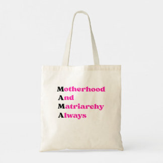 Tote Bag Fête des Mères Mama Féminisme Maternité & Matriarc