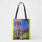 TOTE BAG FÊTE DES PÈRES DACHSHUND (Devant)