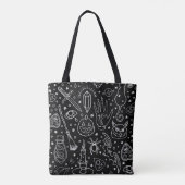 Tote Bag Fête d'Halloween (Dos)