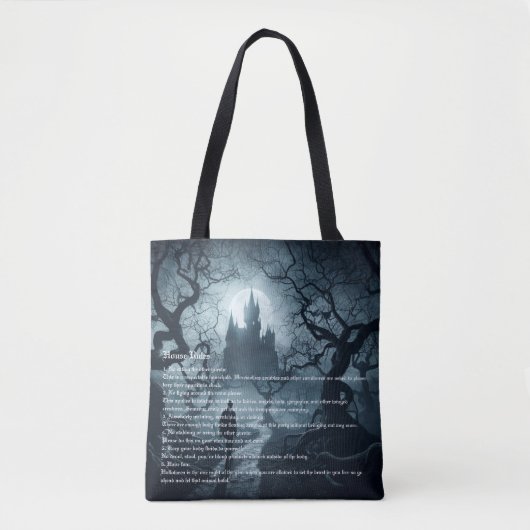 Tote Bag Fête d'Halloween (Devant)