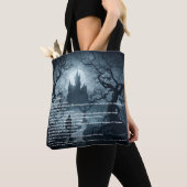 Tote Bag Fête d'Halloween (De près)