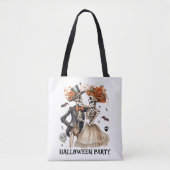Tote Bag Fête d'Halloween (Devant)