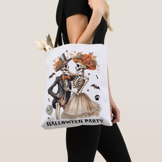Tote Bag Fête d'Halloween (De près)