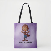 Tote Bag Fête d'Halloween pour enfants Werewolf (Devant)