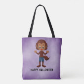 Tote Bag Fête d'Halloween pour enfants Werewolf (Dos)