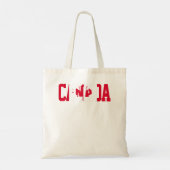 Tote Bag Fête du Canada Feuille d'érable Racines canadienne (Dos)