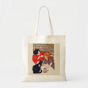 Tote Bag Fête du Chocolat Steinlen Art Français