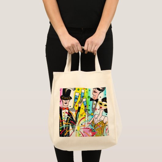 Tote Bag Fête du Nouvel An (Devant (produit))