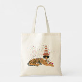 Tote Bag Fête du tigre - Animaux ayant une fête (Dos)