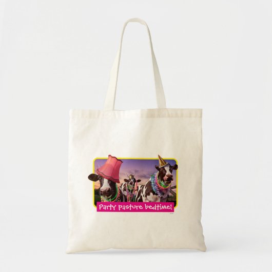 Tote Bag Fête "Jusqu'À ce que les vaches rentrent chez elle (Devant)