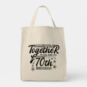 Tote Bag fête le 70e anniversaire (Dos)