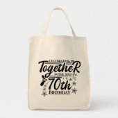 Tote Bag fête le 70e anniversaire (Devant)