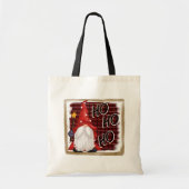 Tote Bag fête Noël gnome Fête (Devant)