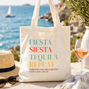 Tote Bag Fête Sieste Tequila Mexique Mariage Plage Fête