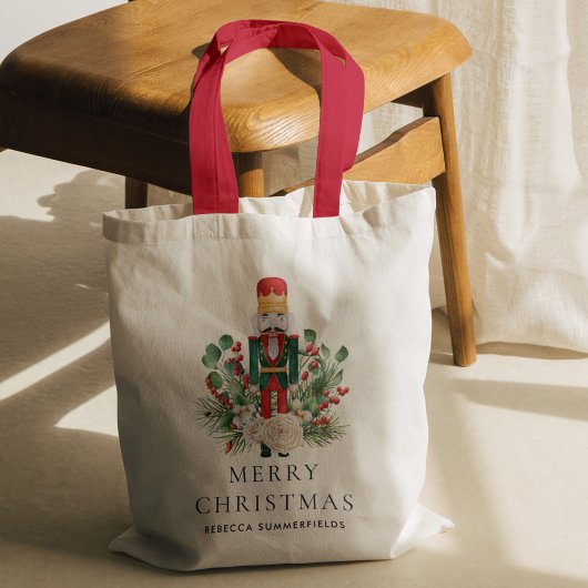 Tote Bag Fêtes de Noël Nutcracker Famille Keepsaké